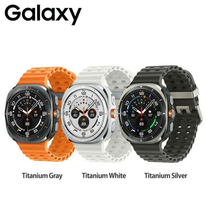 Galaxy Watch Ultra 47mm (Middle East Version) Smartwatch, LTE, Health Monitoring, Fitness Tracker - Titanium Gray