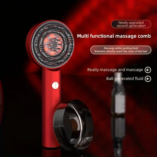 Electric Massage Comb – Portable Hair Brush for Men & Women
