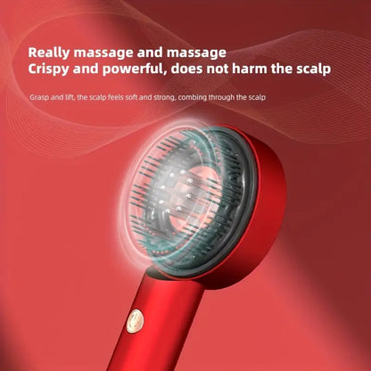 Electric Massage Comb – Portable Hair Brush for Men & Women