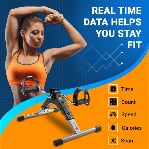 Mini Foldable Arm & Leg Pedal Exerciser