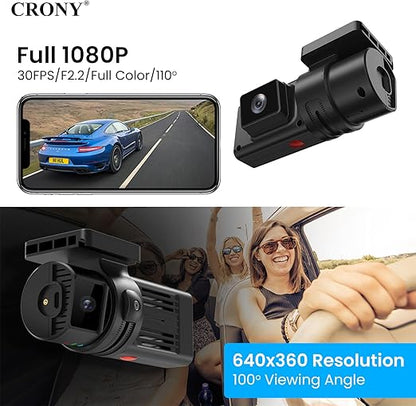 CRONY JC181 Front & Rear Dash Cam – 4G 1080P Full HD