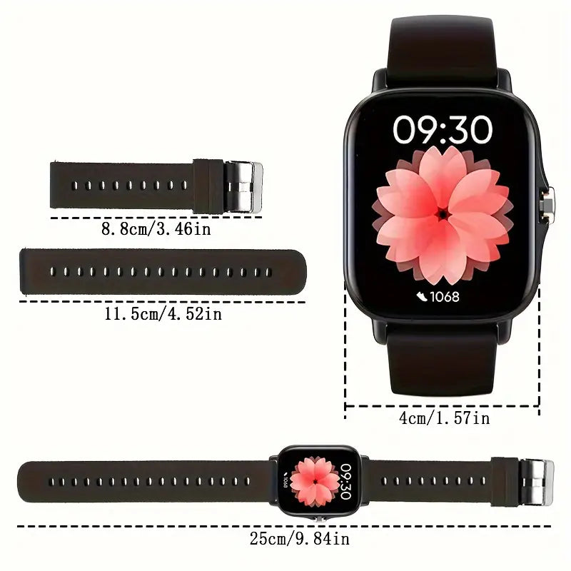 6-Pack Silicone Sport Watch –