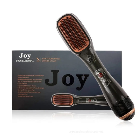 Joy Professional Hair Dryer|One-Step Hair Dryer & Straightener Brush|80% Time Saving