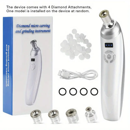 Upgraded Blackhead Remover – Pore Vacuum Cleaner with Adjustable Suction & 5 Probes