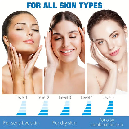 Upgraded Blackhead Remover – Pore Vacuum Cleaner with Adjustable Suction & 5 Probes