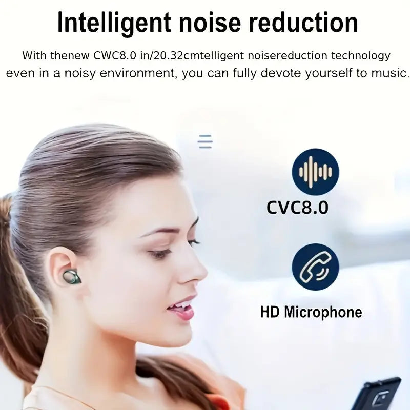 TWS Sport Earbuds with Touch Control